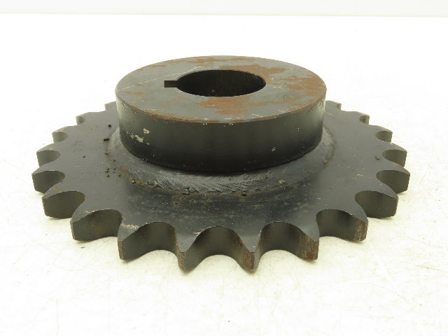 Tsubaki H80B24 1 15/16 #80 Roller Chain Sprocket 24 Tooth 1-15/16 Bore