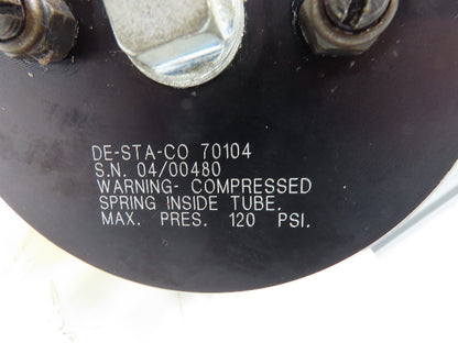 Destaco 70104 Pneumatic Hydraulic Pressure Booster Converter 120psi