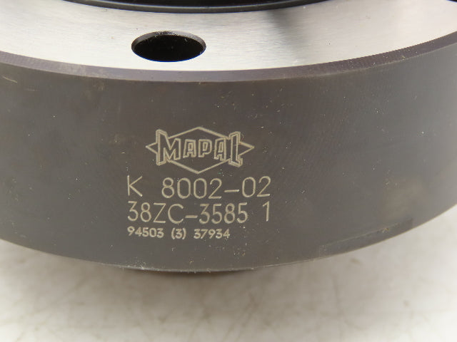 Mapal K8002-02 Tool Holder 27mm-Bore 111mm-OD Raised Side 70mm-OD x 19mm-H