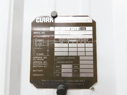 Hydraforce 2789211 Hydraulic Valve 30VDC Coil 6359724 Off Clark NPR20 Forklift
