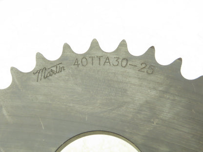 Martin 40TTA30-25 Torque Limiter Plate Sprocket #40 Chain 30 Tooth 5"OD