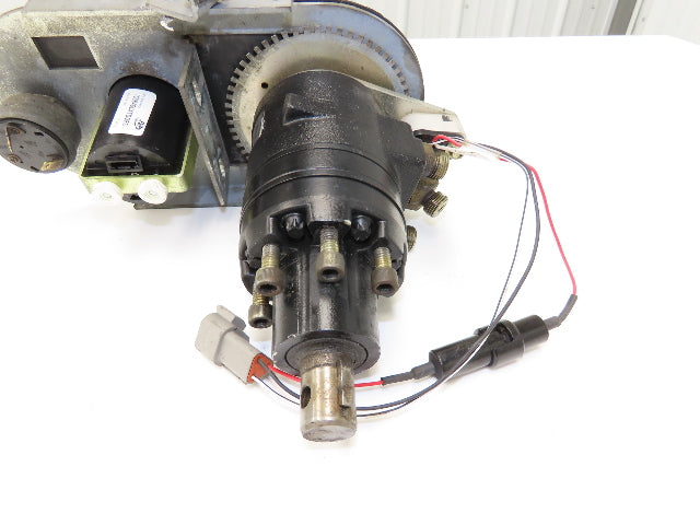 Clark 227-1022-022 4244 Steer Handle Valve Panel Hour Meter & Key NPR20 Forklift