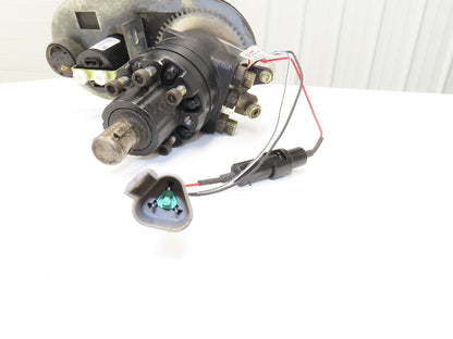 Clark 227-1022-022 4244 Steer Handle Valve Panel Hour Meter & Key NPR20 Forklift