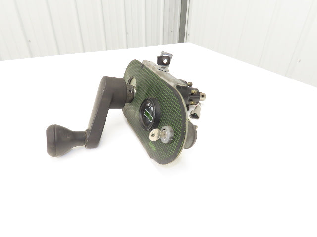 Clark 227-1022-022 4244 Steer Handle Valve Panel Hour Meter & Key NPR20 Forklift