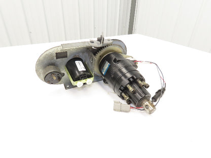 Clark 227-1022-022 4244 Steer Handle Valve Panel Hour Meter & Key NPR20 Forklift