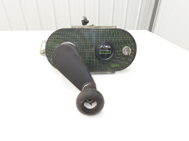 Clark 227-1022-022 4244 Steer Handle Valve Panel Hour Meter & Key NPR20 Forklift