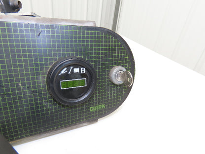 Clark 227-1022-022 4244 Steer Handle Valve Panel Hour Meter & Key NPR20 Forklift