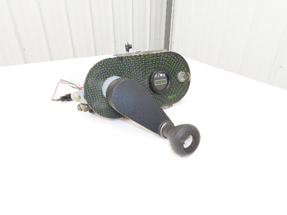 Clark 227-1022-022 4244 Steer Handle Valve Panel Hour Meter & Key NPR20 Forklift