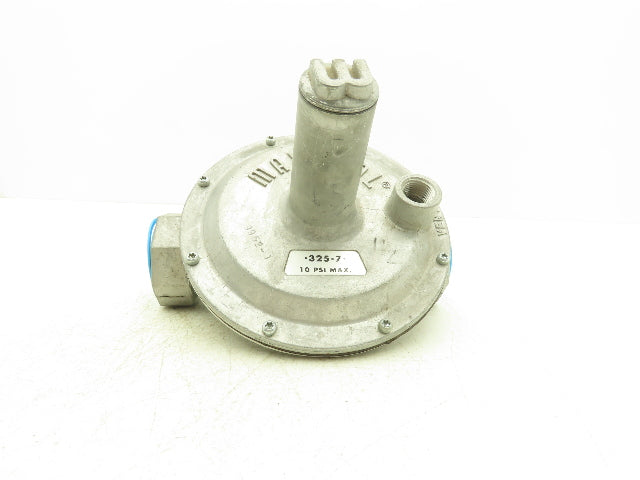 Maxitrol 325-7 Gas Service Regulator 10psi Max 1-1/2"NPT