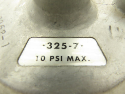 Maxitrol 325-7 Gas Service Regulator 10psi Max 1-1/2"NPT