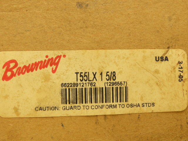 Browning T55LX1 5/8 Torque Limiter 1-5/8" Bore 5-1/2" OD
