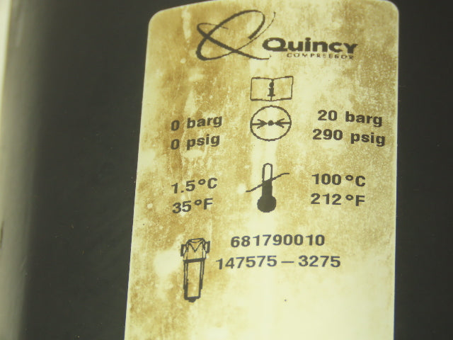 Quincy CRN OE1045.9C Air Compressor Filter 1"NPT 290 PSI