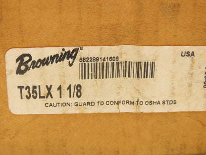 Browning T35LX1-1/8 Torque Limiter 1-1/8" Bore 3-1/2" OD