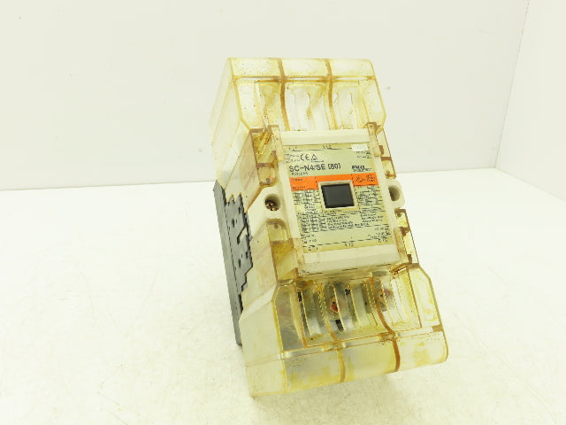 Fuji Electric SC-N4/SE Motor Starter Contactor 80A 600V 3 Pole Coil: 120V