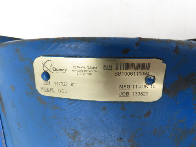 Quincy QGD-20 Rotary Screw Air Compressor Air End 20Hp 147327-001