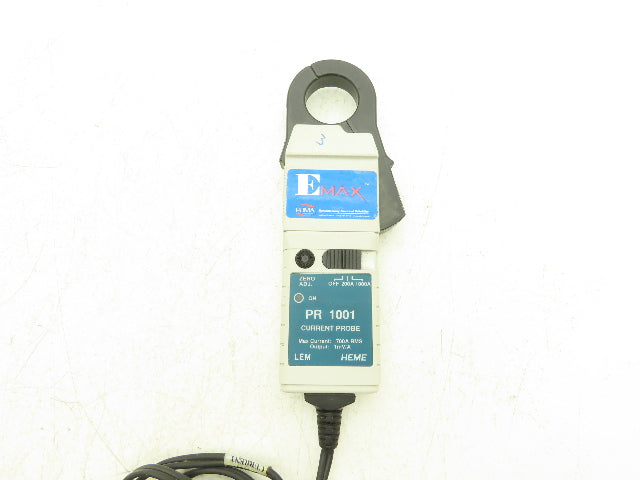 LEM HEME PR 1001 Current Probe 700A RMS Max Current 1mV/A Output
