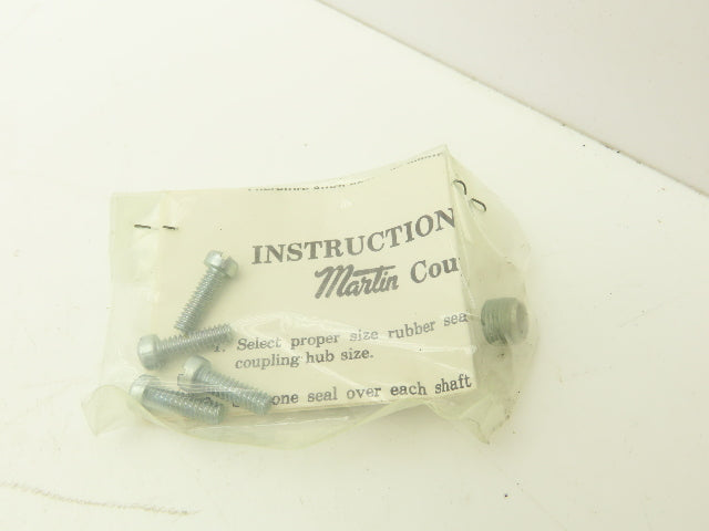 Martin 4016COV Coupling Cover #40 Chain 4" OD x 2" Width Lot Of 2
