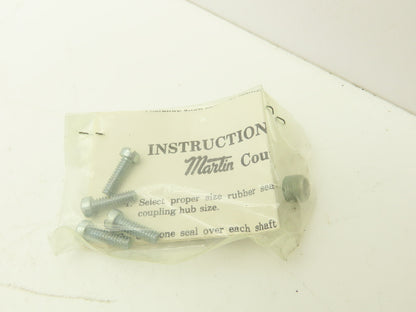 Martin 4016COV Coupling Cover #40 Chain 4" OD x 2" Width Lot Of 2