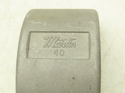 Martin 4016COV Coupling Cover #40 Chain 4" OD x 2" Width Lot Of 2