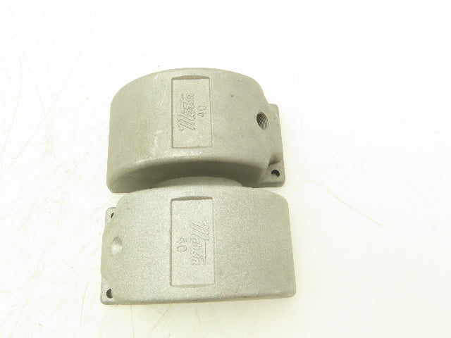 Martin 4016COV Coupling Cover #40 Chain 4" OD x 2" Width Lot Of 2
