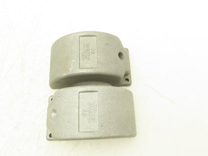 Martin 4016COV Coupling Cover #40 Chain 4" OD x 2" Width Lot Of 2
