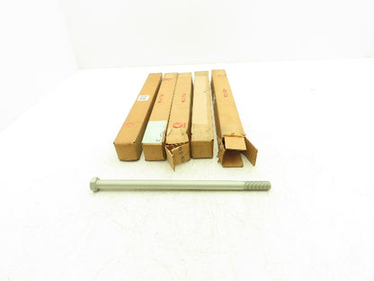 Graco 102-420 5/8"-11x12" Hex Head Cap Screw Bolt Galv Coated Grade 5 Lot of 5