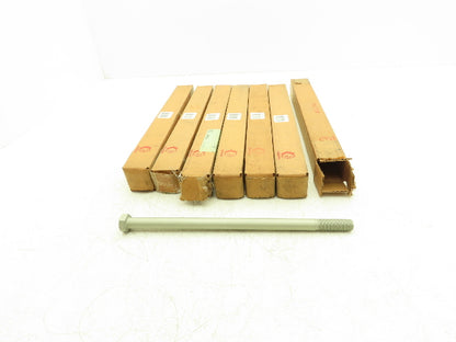 Graco 102-420 5/8"-11x12" Hex Head Cap Screw Bolt Galv Coated Grade 5 Lot of 7