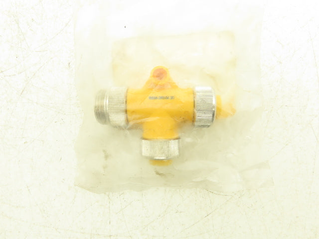 Turck RSM-2RKM-20 T-Splitter 2 Wire Actuator and Sensor Tee 7/8"-16 UN Lot of 5