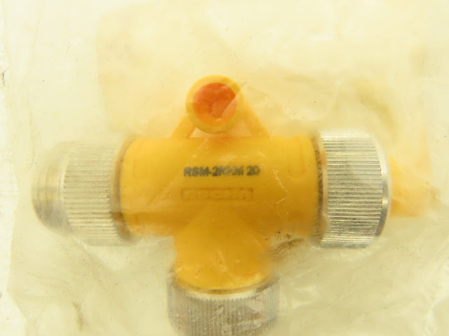 Turck RSM-2RKM-20 T-Splitter 2 Wire Actuator and Sensor Tee 7/8"-16 UN Lot of 5