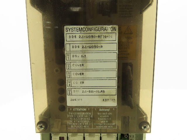 Indramat DDS 2.1-W050-R Digital AC Servo Controller