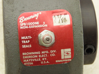 Browning SPB1000NEX1-7/16 Pillow Block Spherical Roller Bearings 1-7/16" Bore