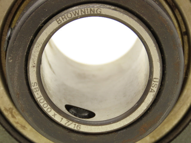 Browning SPB1000NEX1-7/16 Pillow Block Spherical Roller Bearings 1-7/16" Bore
