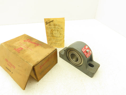 Browning SPB1000NEX1-7/16 Pillow Block Spherical Roller Bearings 1-7/16" Bore