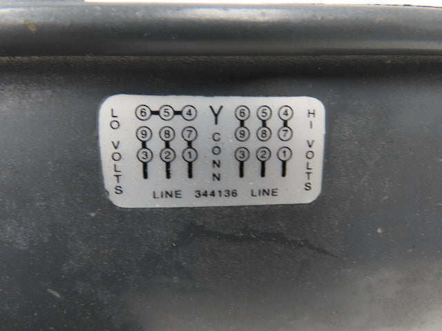 US Motors D10P2B AY06 AC Motor 10Hp 1765 RPM 230/460V 3PH 215T ODP Air Over