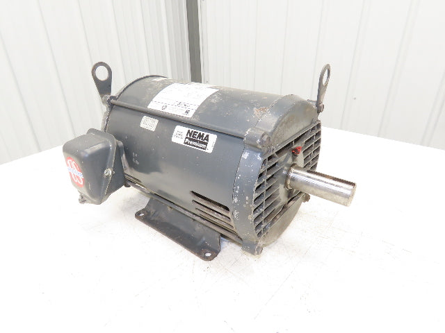 US Motors D10P2B AY06 AC Motor 10Hp 1765 RPM 230/460V 3PH 215T ODP Air Over