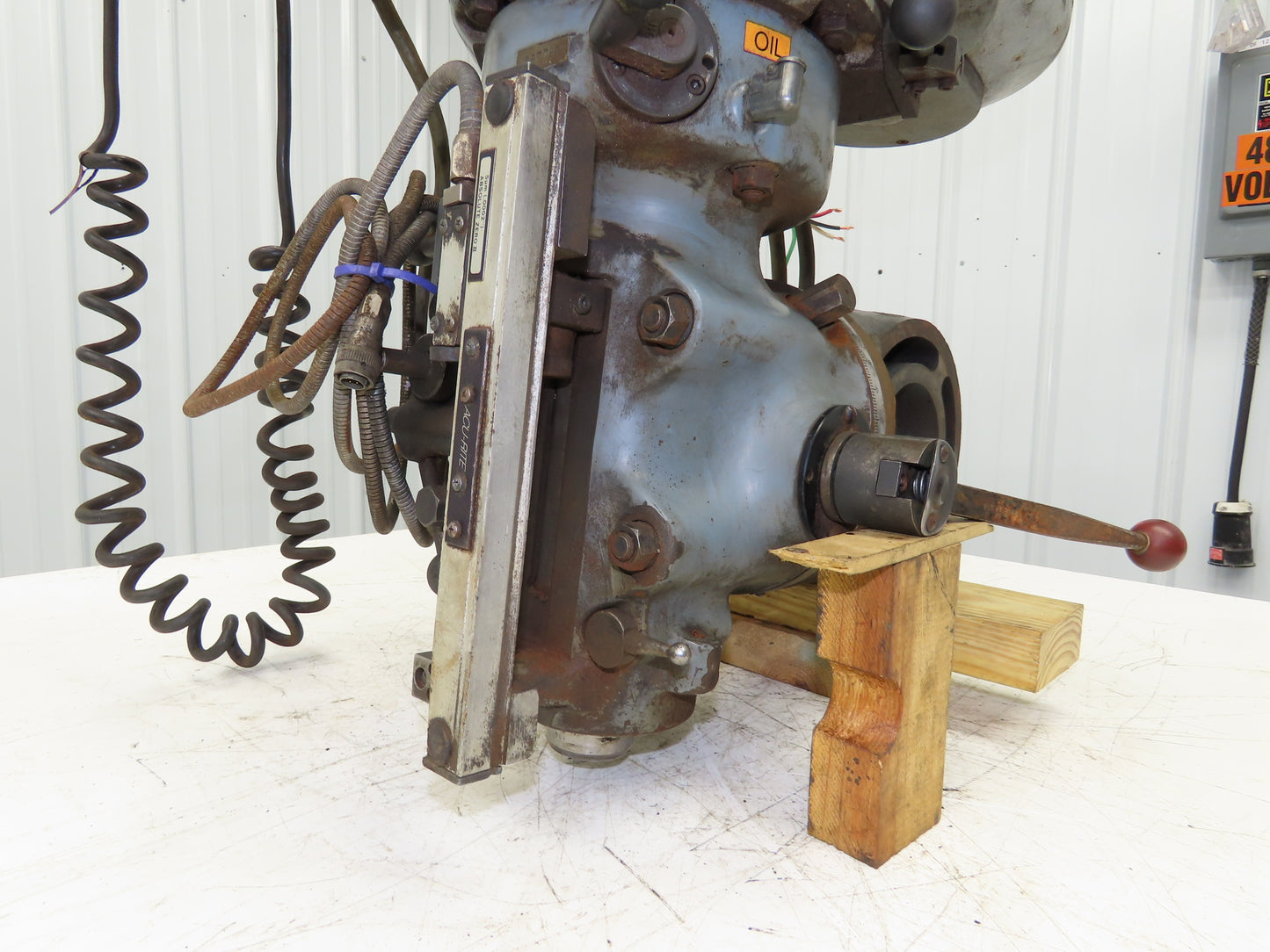 Bridgeport Knee Mill Milling Machine Head & Spindle Only No Base 2Hp 460V 3Ph