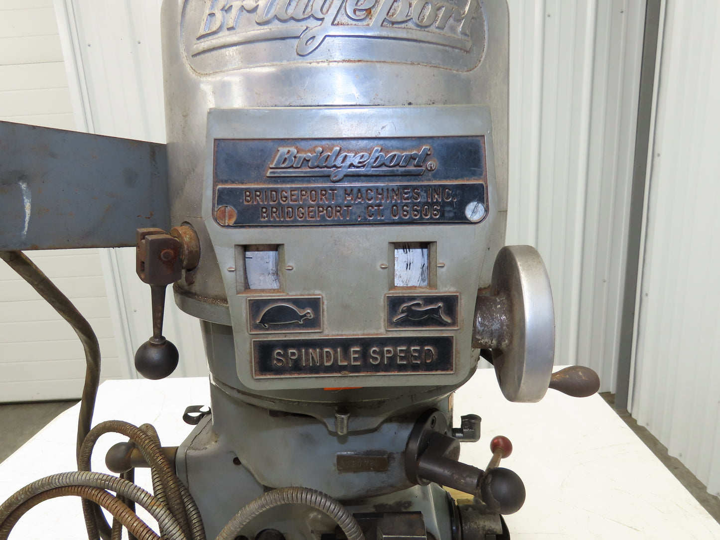 Bridgeport Knee Mill Milling Machine Head & Spindle Only No Base 2Hp 460V 3Ph