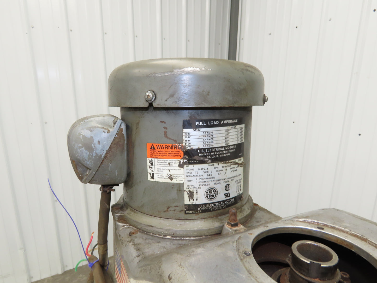 Bridgeport Knee Mill Milling Machine Head & Spindle Only No Base 2Hp 460V 3Ph