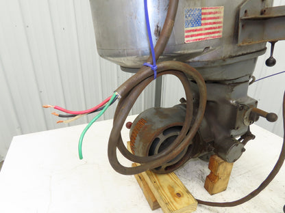 Bridgeport Knee Mill Milling Machine Head & Spindle Only No Base 2Hp 460V 3Ph