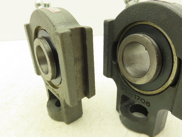 Browning RT-1706 Take Up Unit Ball Bearing 1-1/4" Bore VS-220 Insert Lot Of 2