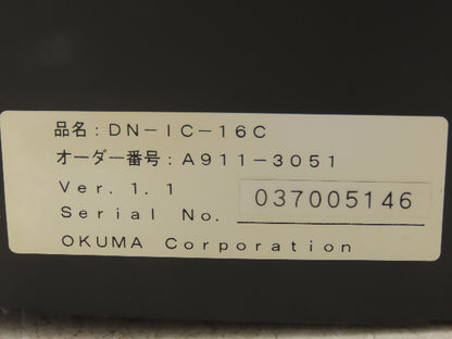 Okuma DN-SLV/DN-IC-16C/DN-OC-16PC PLC Input Output Card Modules Lot of 5