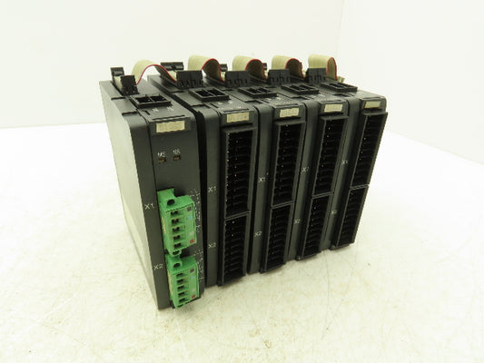 Okuma DN-SLV/DN-IC-16C/DN-OC-16PC PLC Input Output Card Modules Lot of 5