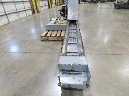 BMF Chip Conveyor w/Coolant Recovery Tank & Pump 48"H 12' 8"L 480V 3PH