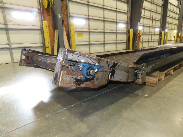 Turbo Systems 40"x 14' CNC Scrap Chip Conveyor Low Profile 230/460V 3PH 10FPM