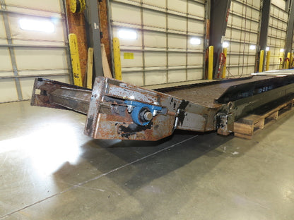 Turbo Systems 40"x 14' CNC Scrap Chip Conveyor Low Profile 230/460V 3PH 10FPM