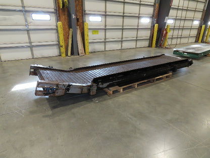 Turbo Systems 40"x 14' CNC Scrap Chip Conveyor Low Profile 230/460V 3PH 10FPM