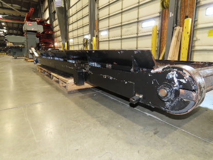 Turbo Systems 40"x 14' CNC Scrap Chip Conveyor Low Profile 230/460V 3PH 10FPM