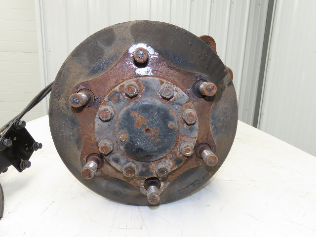 Toyota Electric Forklift Differential Drive Axle Six Lug Off Of 5FBC25 W/E Brake