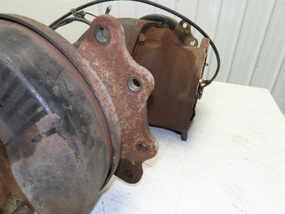 Toyota Electric Forklift Differential Drive Axle Six Lug Off Of 5FBC25 W/E Brake