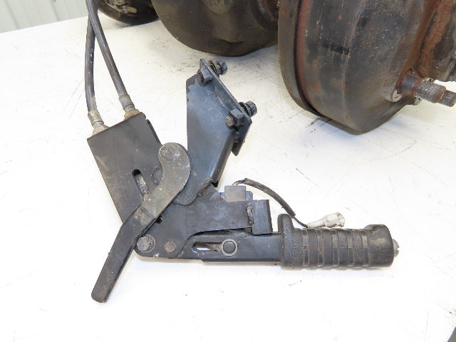 Toyota Electric Forklift Differential Drive Axle Six Lug Off Of 5FBC25 W/E Brake